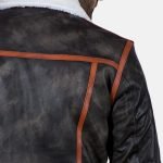 Men's Alpine Brown Fur Leather Jacket