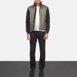 Nashville Quilted Green Windbreaker Jacket